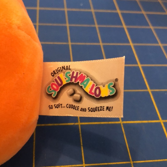 Hallmark Snoopy in Pumpkin Outfit 9 inches and Squishmallow 4 inch Pumpkin Plush - Picture 4 of 4